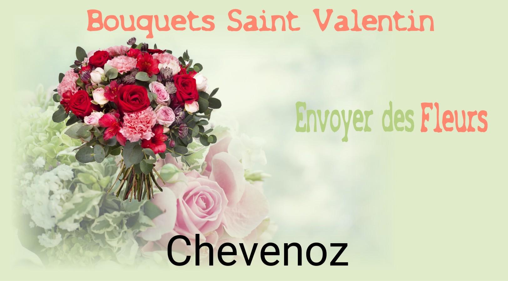 Roses de Saint-Valentin livrées à Chevenoz